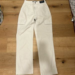 Hollister ultra high-rise dad pants. Sized 0R/00R